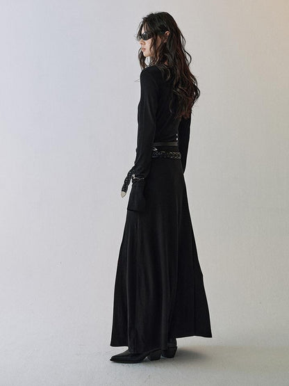 AnnoMundi V-Neck Beaded Knit Dress