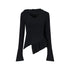 AnnoMundi_V-neck_Ribbon_Scarf_Deconstructed_Brushed_Women&