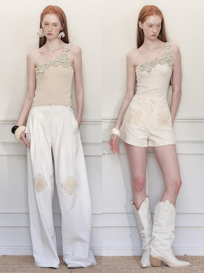 AnnoMundi Vine Whisper Crochet Camisole