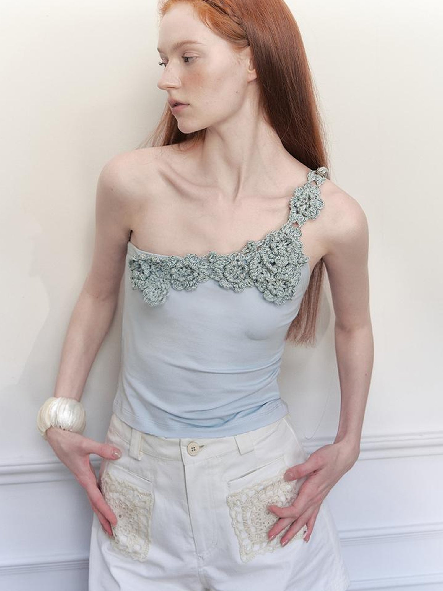 AnnoMundi Vine Whisper Crochet Camisole