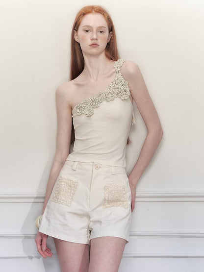 AnnoMundi Vine Whisper Crochet Camisole