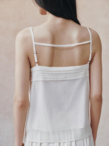 AnnoMundi Vintage Checked Cross Embroidered Ruched A Line Women&