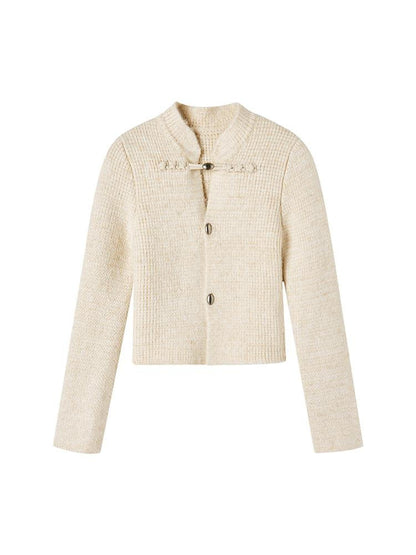 AnnoMundi Vintage Knot Button Knit Cardigan