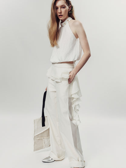 AnnoMundi Vintage Patchwork Canvas Crossbody Bag