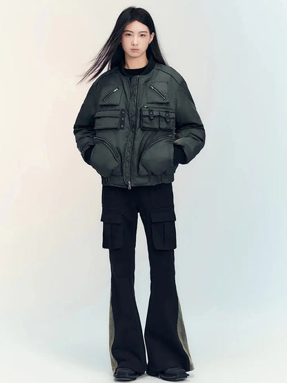 AnnoMundi Vintage Pocket Flared Trousers Pants