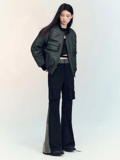 AnnoMundi Vintage Pocket Flared Trousers Pants