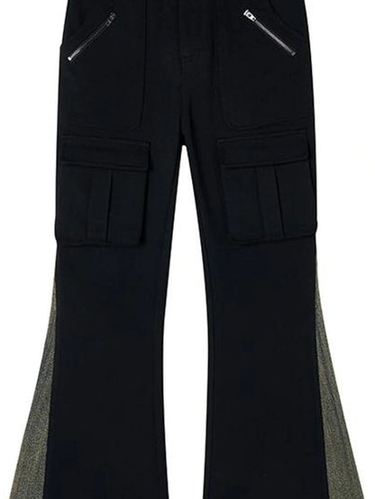 AnnoMundi Vintage Pocket Flared Trousers Pants