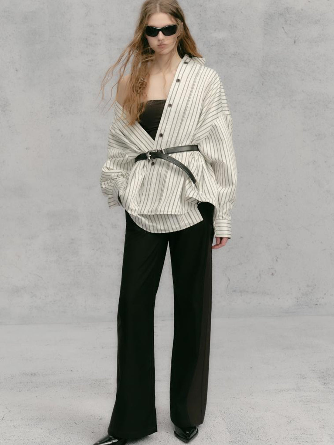 AnnoMundi Vintage Rock Rebel Striped Shirt