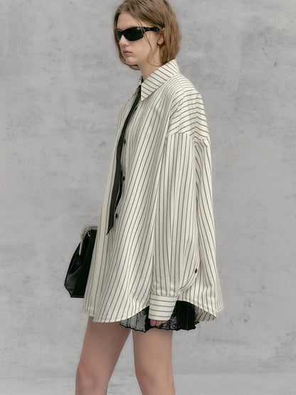 AnnoMundi Vintage Rock Rebel Striped Shirt