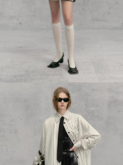 AnnoMundi Vintage Rock Rebel Striped Shirt