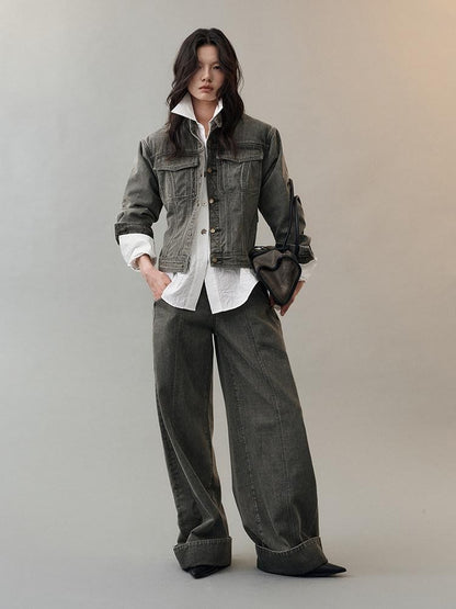 AnnoMundi Vintage Washed Distressed Women&