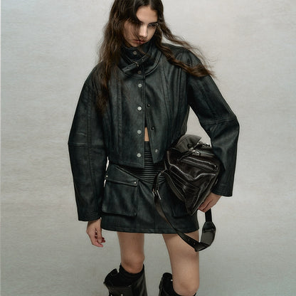 AnnoMundi_Vintage_Washed_Dual_Sided_Pu_Leather_Jacket_Skirt_Set_MISSTT