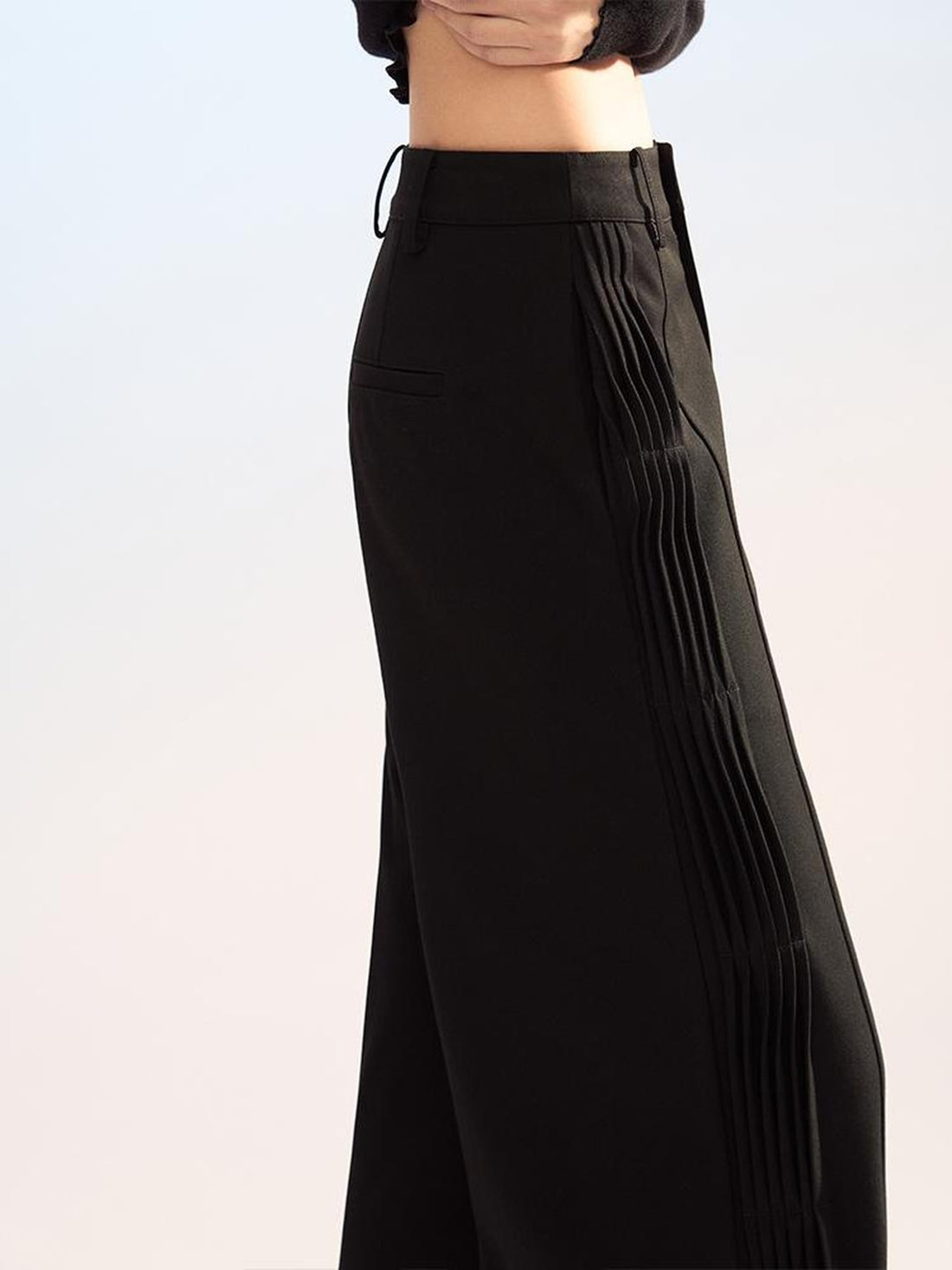 AnnoMundi Wavy Pleated Casual Women&