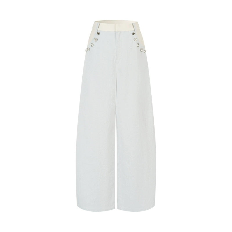 AnnoMundi_Wide_Leg_Tapered_Pants_with_Metal_Button_Decorative_Insert_MISSTT
