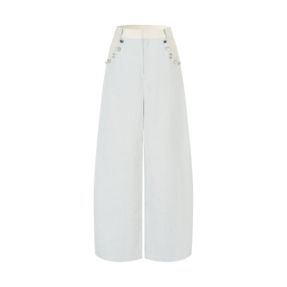 AnnoMundi_Wide_Leg_Tapered_Pants_with_Metal_Button_Decorative_Insert_MISSTT