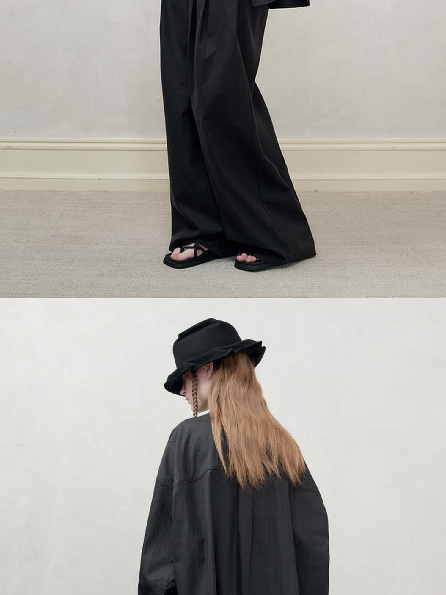AnnoMundi Woven Texture Linen Blend Oversized Shirt