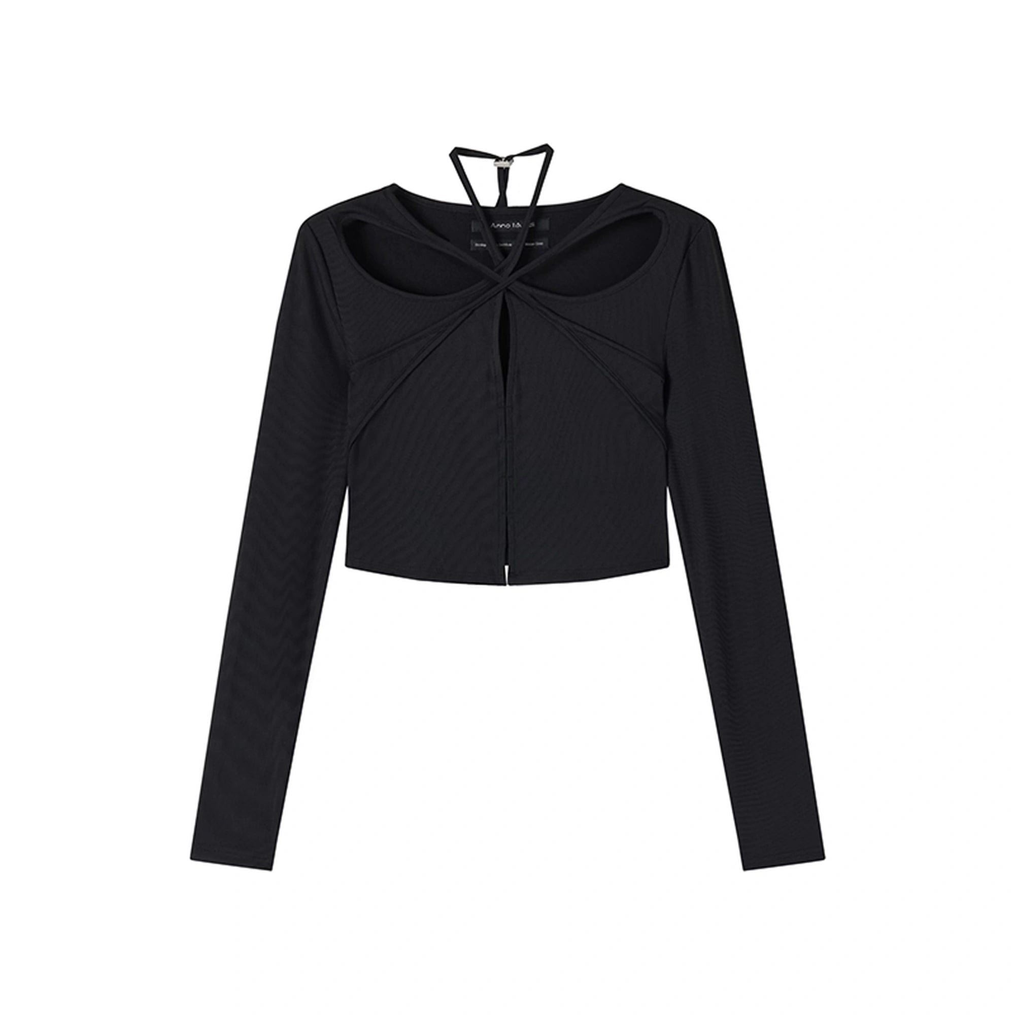 AnnoMundi_Wrinkle_Resistant_Draped_Hollow_Out_Drop_Cut_Top_MISSTT