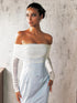 Update Anti Being General Blue Satin Lace Camisole Slip Dress V Neck T Shirt Long Sleeve