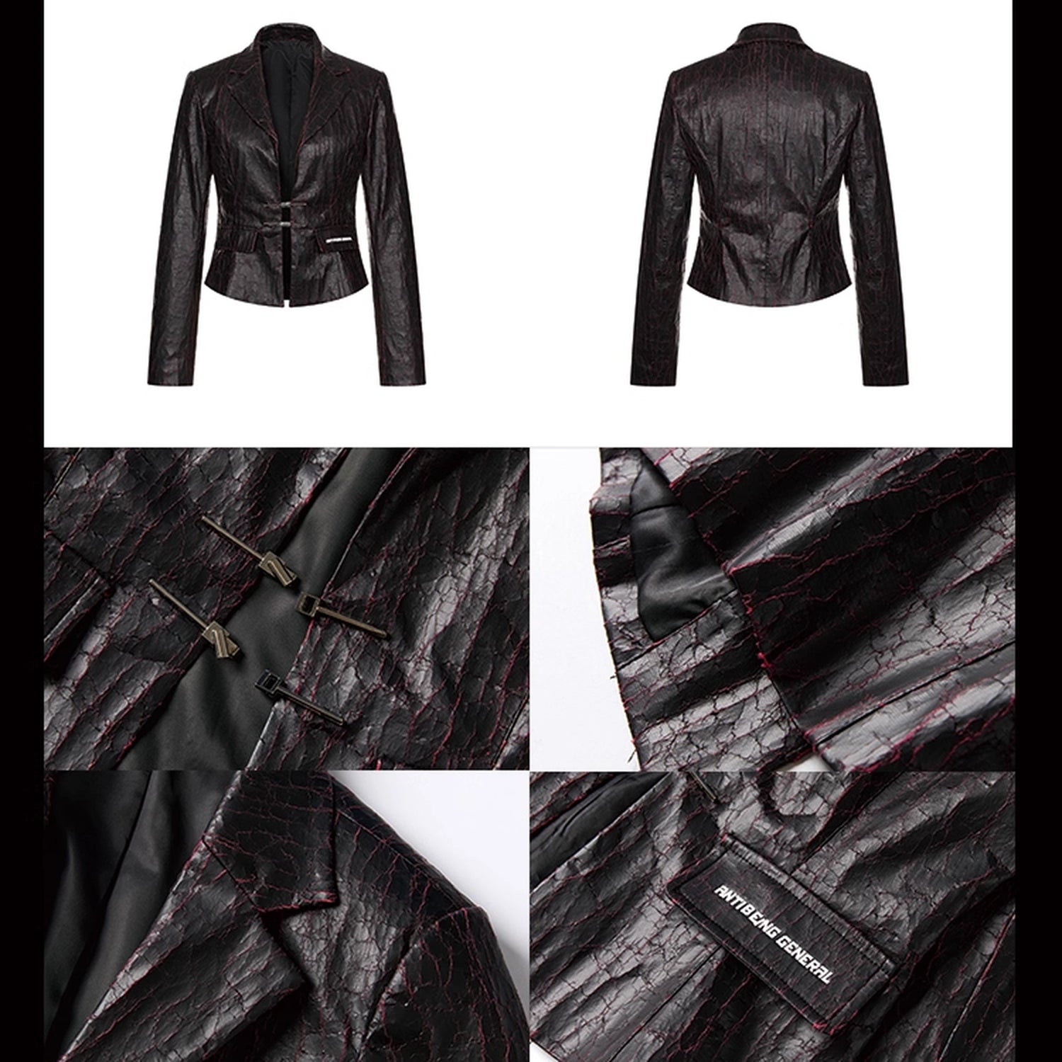 Anti_Being_General_Crocodile_Embossed_Pu_Blazer_Mini_Skirt_Set_V-neck_T-shirt_Long_Sleeve_MISSTT