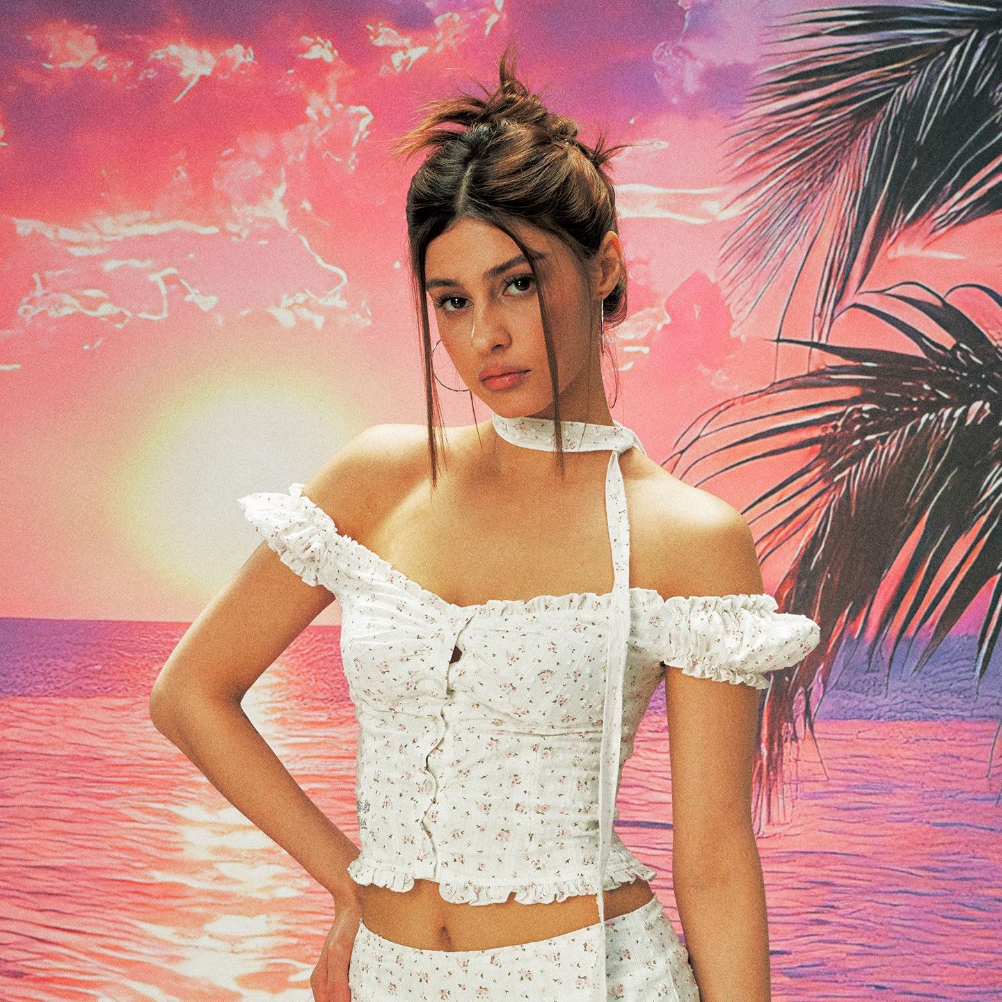 Anti_Being_General_Floral_Puff_Sleeve_Lace_Trim_Women&