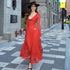 Anti_Being_General_Red_Lace_Splice_Deep_V_Long_Sleeve_Women&