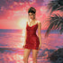 Anti_Being_General_Red_Sequin_Draped_Neck_Back_Tie_Halter_Women&