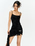 Update Anti Being General Slim Fit Lace Trim Sleeveless Mini Dress