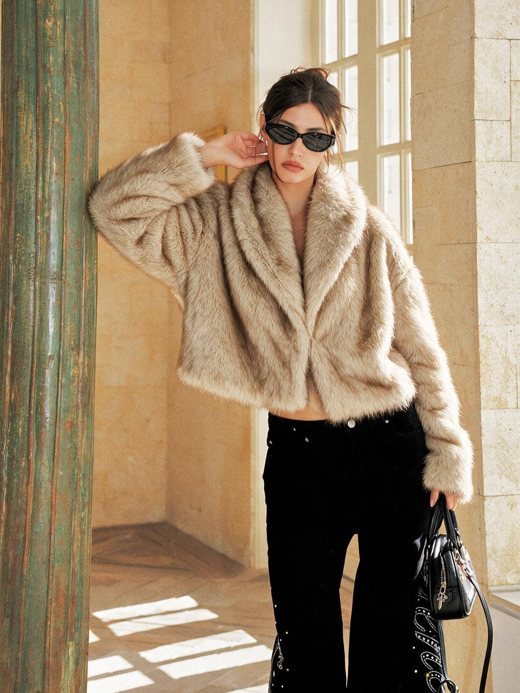 Anti Being General Solid Color Wide Fit Long Sleeve Women&