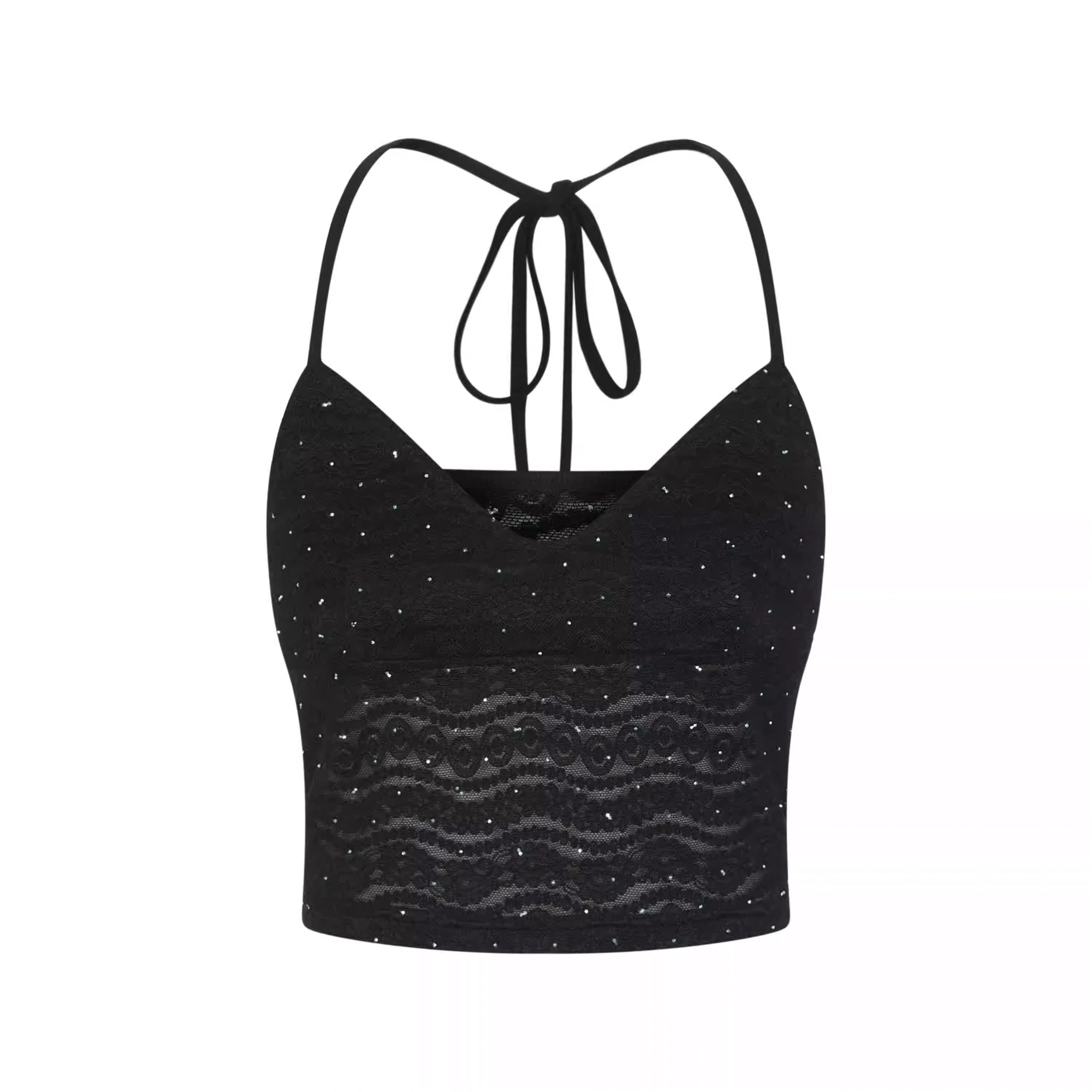 Anti_Being_General_V-neck_Crystal_Studded_Cami_Top_Set_MISSTT