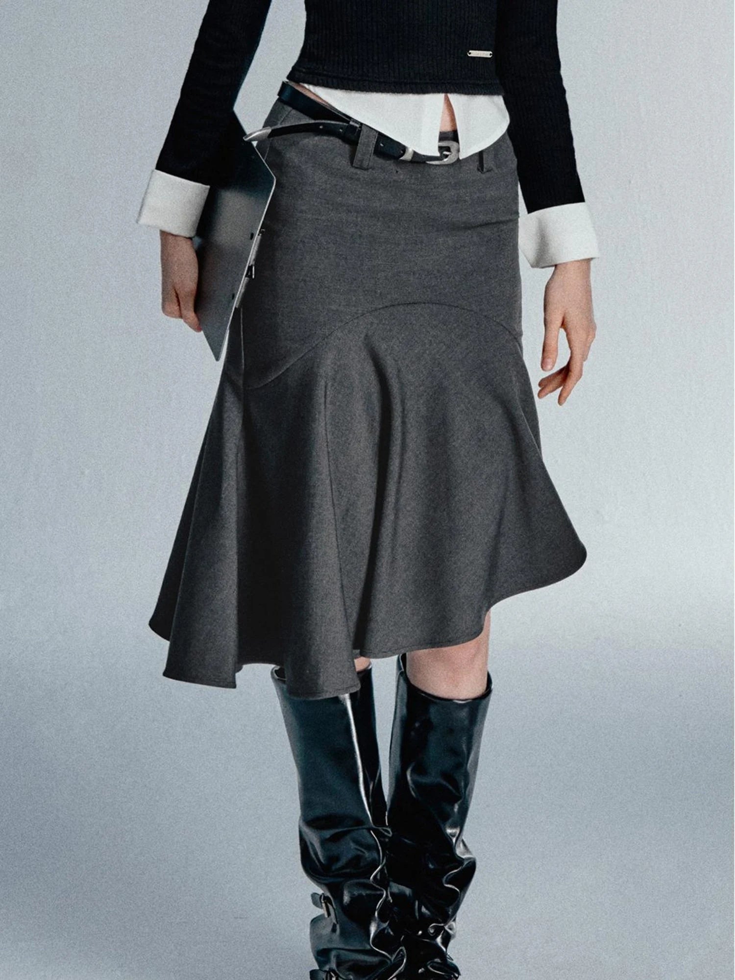 Asym Blazer High Iq Mini Dress Spring Mermaid Skirts