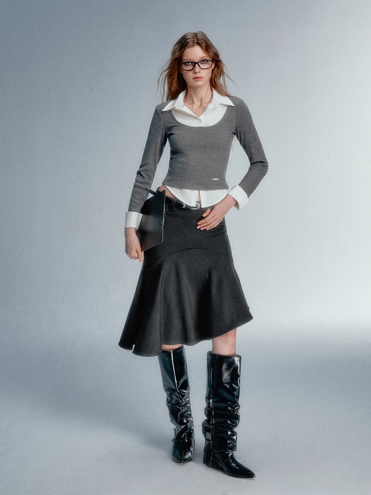 Asym Blazer High Iq Mini Dress Spring Mermaid Skirts