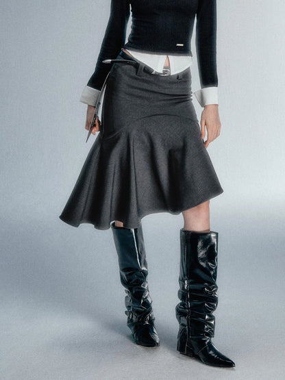 Asym Blazer High Iq Mini Dress Spring Mermaid Skirts