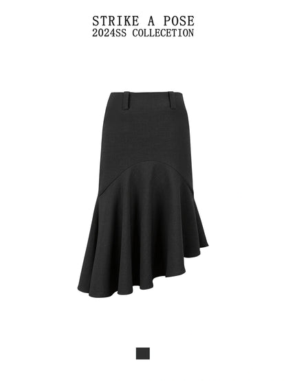 Asym Blazer High Iq Mini Dress Spring Mermaid Skirts