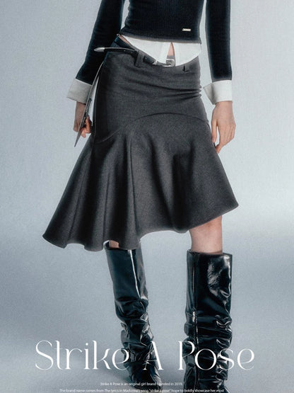 Asym Blazer High Iq Mini Dress Spring Mermaid Skirts