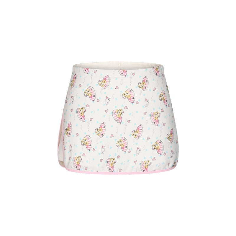 BETWEENAND_Allover_Print_Qipao_Short_Sleeve_Women&
