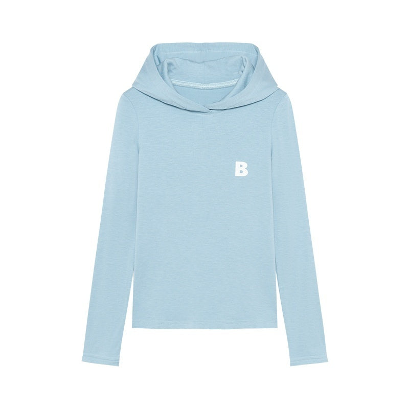 BETWEENAND_Basic_Multi_Color_Hooded_Printed_Women&