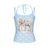BETWEENAND_Beaded_Wave_Shell_And_Polka_Dot_Print_Cute_Women&