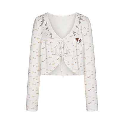 BETWEENAND_Embroidered_Snowflake_Tie_Front_Cardigan_Women&