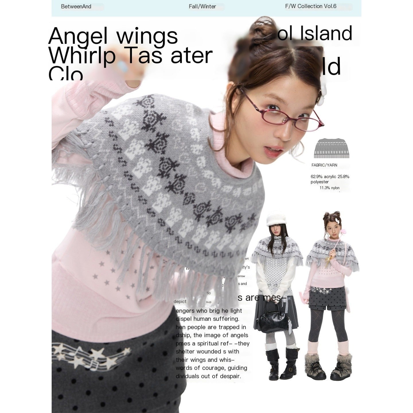 BETWEENAND_Fair_Isle_Jacquard_Fringe_Knit_Cape_Women&