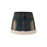 BETWEENAND_Faux_Fur_Patchwork_Distressed_High_Waist_A_Line_Women&