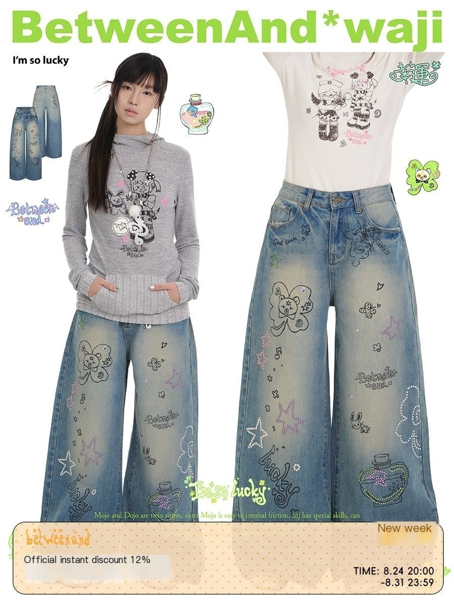 BETWEENAND_Graffiti_Illustration_Rhinestone_Washed_Women&