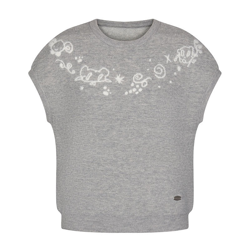 BETWEENAND_Heather_Gray_Embroidered_Jacquard_Women&