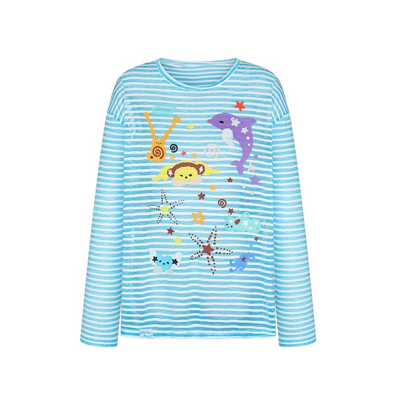 BETWEENAND_Ocean_Swirl_Printed_Striped_Women&