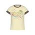 BETWEENAND_Pale_Yellow_Polka_Dot_Colorblock_Crewneck_Women&