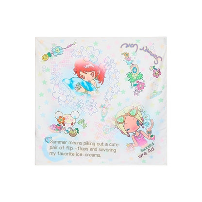 BETWEENAND_Playful_Illustration_All_Over_Print_Square_Scarf_Women&
