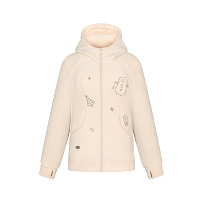 BETWEENAND_Plush_Snowman_Print_Loose_Fit_Sweet_Women&
