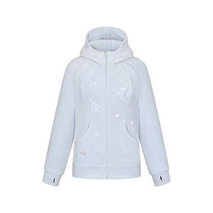 BETWEENAND_Plush_Snowman_Print_Loose_Fit_Sweet_Women&