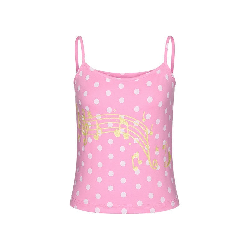 BETWEENAND_Polka_Dot_Halter_Neck_Slim_Strappy_Women&