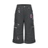 BETWEENAND_Printed_Micro_Flare_Multi_Pocket_Low_Waist_Cargo_Women&