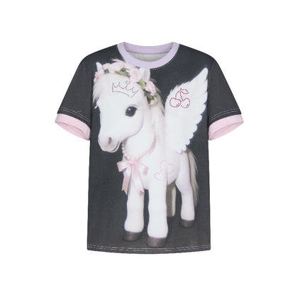 BETWEENAND_Purple_Pony_Print_Patchwork_Women&